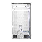 LG InstaView Side by side ledusskapis | 1.79m | 635L | Melns | E klase | Door Cooling | Fresh Balancer | GSGV81EPLL, back view, GSGV81EPLL, thumbnail 17