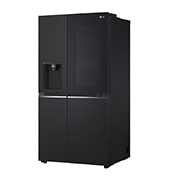 LG InstaView Side by side ledusskapis | 1.79m | 635L | Melns | E klase | Door Cooling | Fresh Balancer | GSGV81EPLL, right view, GSGV81EPLL, thumbnail 9