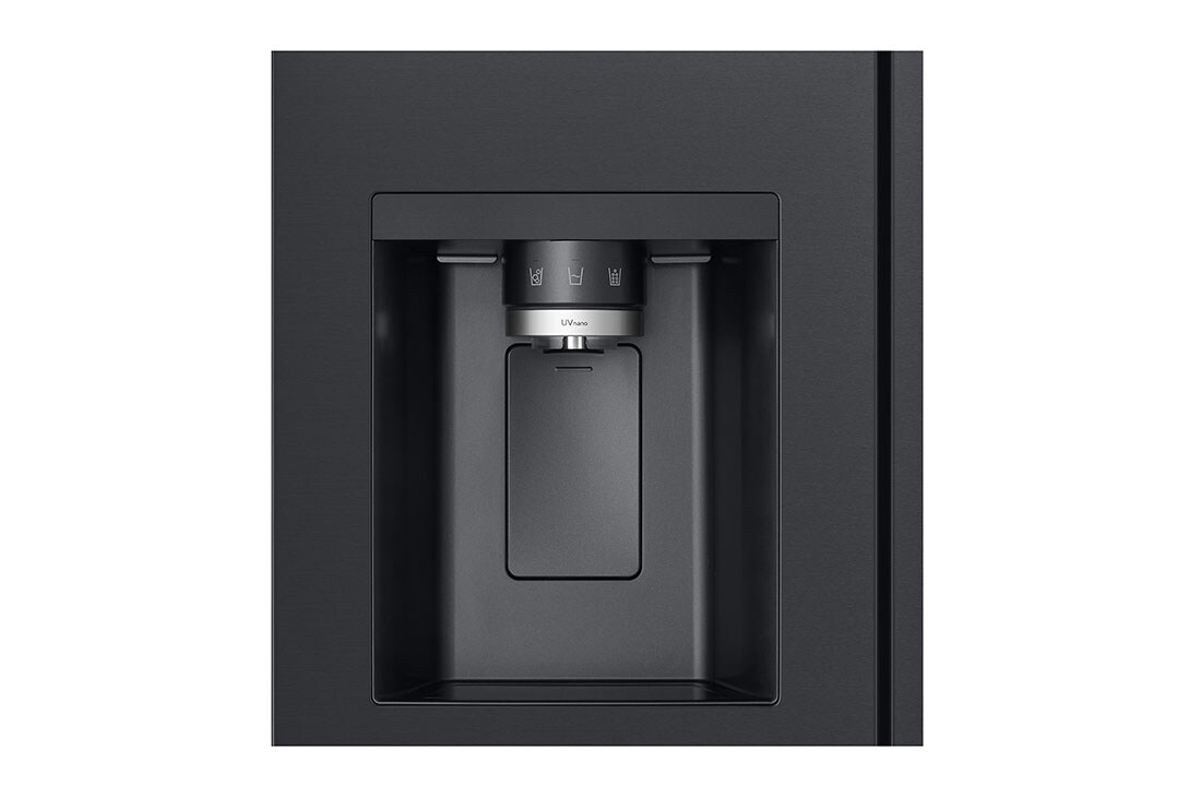 LG VS6E Refrigerator, close up view, GSLV31DSXE, thumbnail 6