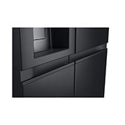 LG VS6E Refrigerator, close up view, GSLV31DSXE, thumbnail 5