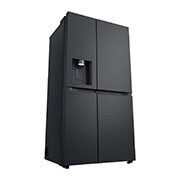 LG VS6E Refrigerator, perspective view, GSLV31DSXE, thumbnail 10