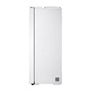 LG Side-by-Side ledusskapis | augstums 1.79m |  platums 92.2cm | 638L | Balta | E klase | Express Cool , Skats no labās puses, GSLC40SWPE, thumbnail 11