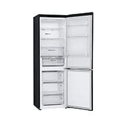 LG ledusskapis ar saldētavu apakšā | 1.86m | 344L | Melns | E klase | DoorCooling+™ | Fresh Converter™, left side open, GBV3100EEP, thumbnail 14
