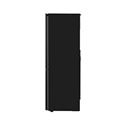 LG ledusskapis ar saldētavu apakšā | 1.86m | 344L | Melns | E klase | DoorCooling+™ | Fresh Converter™, side view, GBV3100EEP, thumbnail 15