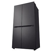 LG LinearCooling™, Divdurvju ledusskapji, Essence Matte Black, right-perspective, GSBC40EPPE, thumbnail 11