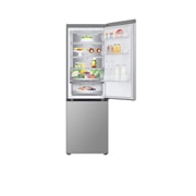 LG ledusskapis ar saldētavu apakšā | 1.86m | 344L | Sudraba | E klase | DoorCooling+™ | Fresh Converter™, front top open, GBV7170EPY, thumbnail 2