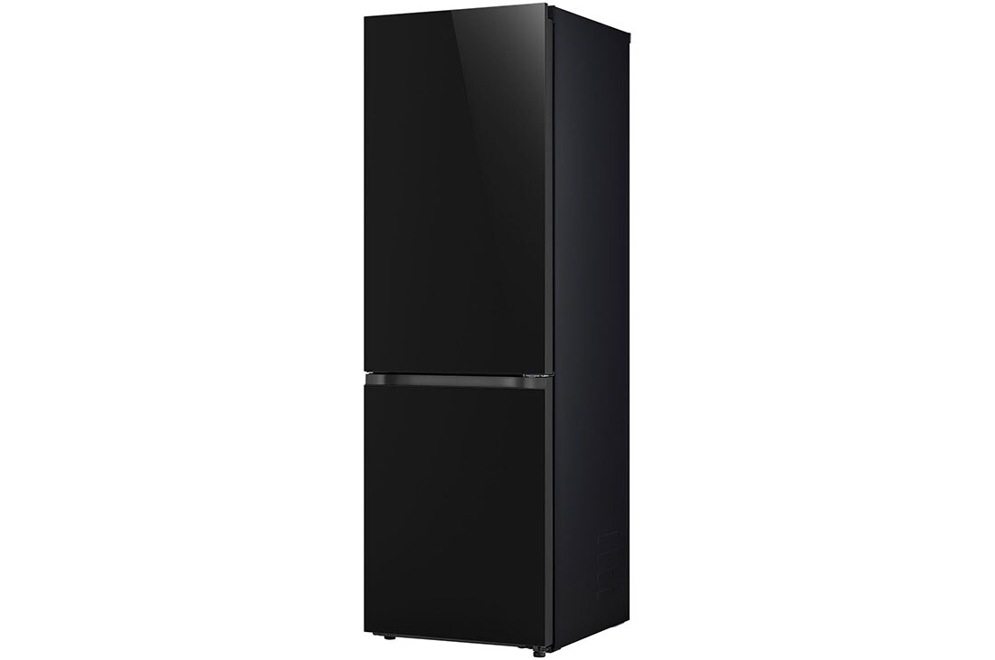 LG 344L apakšējā saldētava, melns stikls, LinearCooling™, DoorCooling+ ™, FRESHConverter™, skats no labās puses, GBB72BM9CQ1, thumbnail 13