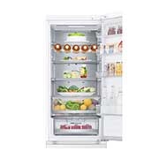 LG ledusskapis ar saldētavu apakšā | 2.03m | 387L | Balts | E klase | DoorCooling+™ | Fresh Converter™, Kestev värskus, GBV7270ESW, thumbnail 12