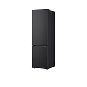 LG ledusskapis ar saldētavu apakšā | 2.03m | 375L | Melns | C klase | DoorCooling™ | Fresh Converter+™, LG ledusskapja ar saldējamo kameru apakšā skats no aizmugures, parādot aizmugurējo paneli, GBBS322CEV, thumbnail 13