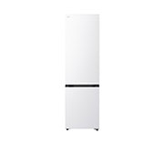 LG ledusskapis ar saldētavu apakšā | 2.03m | 375L | Balts | C klase | DoorCooling™ | Fresh Converter+™, LG ledusskapis ar saldējamo kameru apakšā, skats no priekšpuses, GBBS524CSW, thumbnail 1