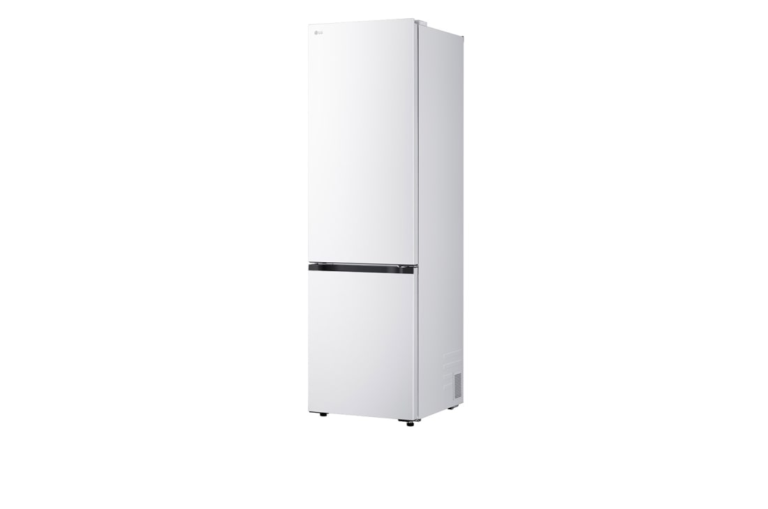 LG ledusskapis ar saldētavu apakšā | 2.03m | 375L | Balts | C klase | DoorCooling™ | Fresh Converter+™, LG ledusskapja ar saldējamo kameru apakšā skats no aizmugures, parādot aizmugurējo paneli, GBBS524CSW, thumbnail 13