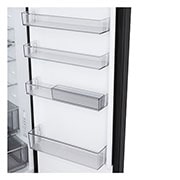 LG ledusskapis ar saldētavu apakšā | 1.86m | 333L | Melns | C klase | DoorCooling™ | FRESHBalancer™, GBBSJ1CCEP, thumbnail 8