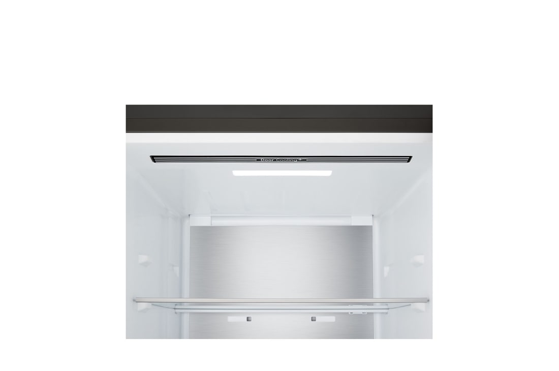 LG ledusskapis ar saldētavu apakšā | 1.86m | 333L | Melns | C klase | DoorCooling™ | FRESHBalancer™, GBBSJ1CCEP, thumbnail 4