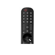 LG OLED Flex, Daļējs skats uz melnu tālvadības pulti Magic Remote no augšas., 42LX3Q3LA, thumbnail 13