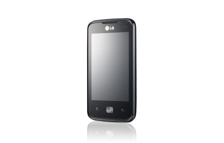 LG Optimus Hub Android viedtālrunis ar 800 MHz procesoru, 3,5 collu ekrānu un 5 MP kameru., E510, thumbnail 2