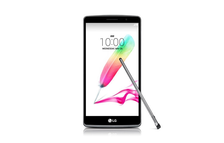 LG G4 Stylus viedtālrunis ar 5,7 collu HD ekrānu un uzlabotu Stylus irbuli., H635