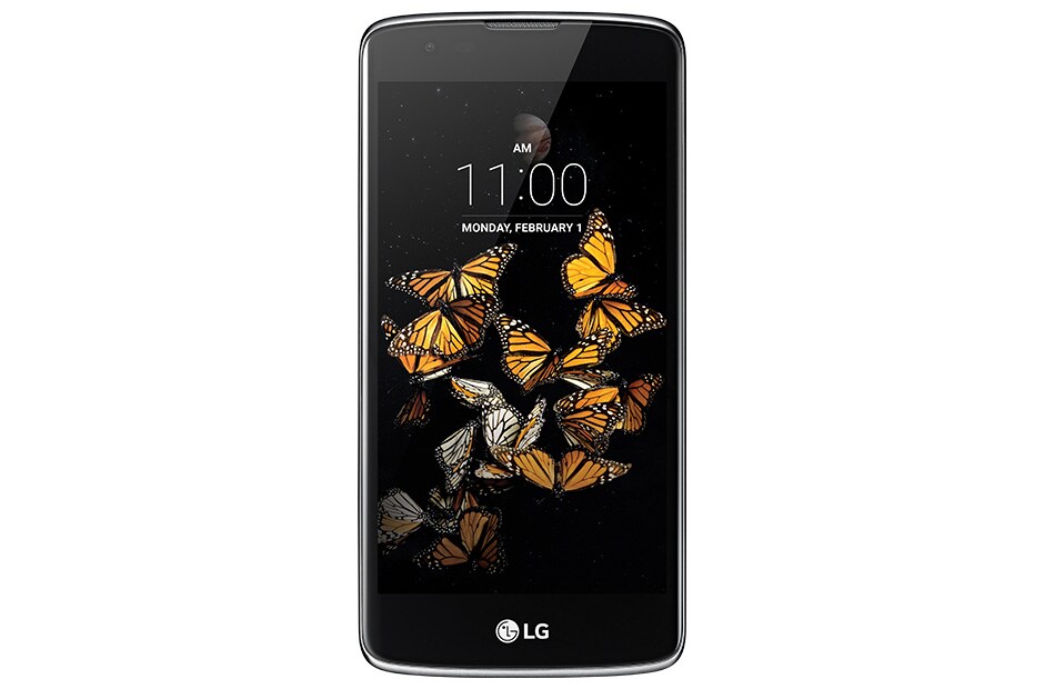 LG K8 4G viedtālrunis ar ARC glass dizainu un 5 collu displeju., K350N
