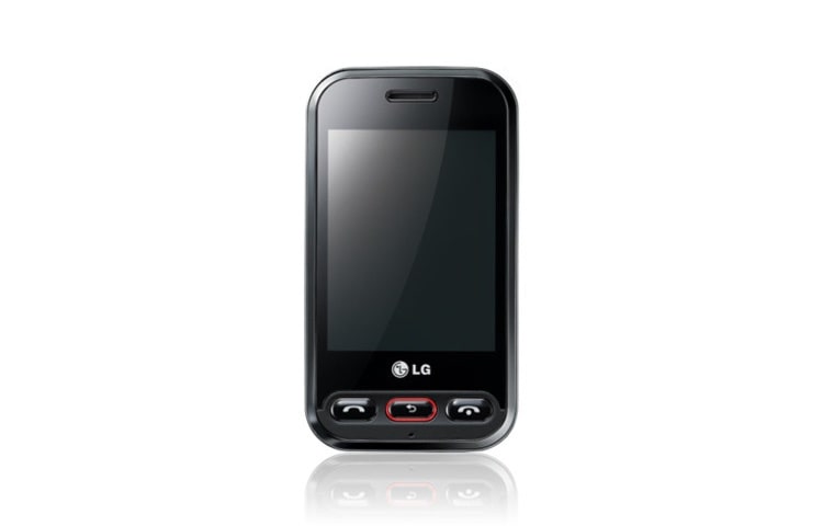 LG Šis skārienjutīgais pilnekrāna tālrunis ar neparasto dizainu ir paredzēts aktīviem jauniešiem., T320
