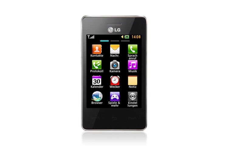 LG Slaikajā un izsmalcinātajā tālrunī LG T385 jūs atradīsit visu, kas jums nepieciešams, un neko lieku. , T385