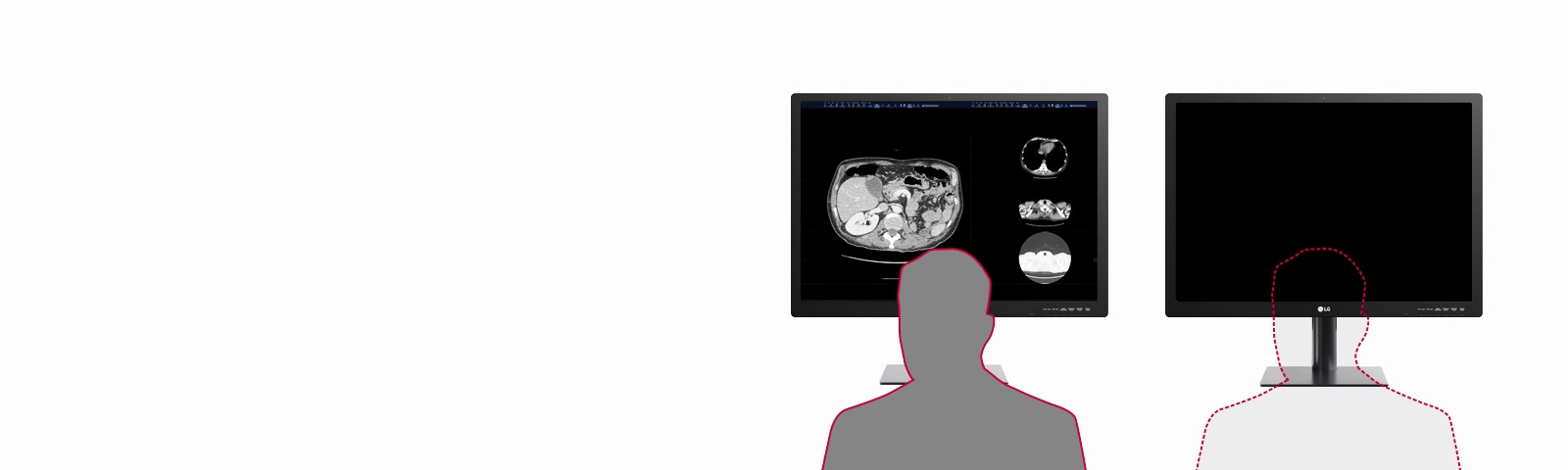 Klātbūtnes sensors, kas nosaka lietotāja kustību un automātiski izslēdz ekrānu, kad kustība netiek konstatēta