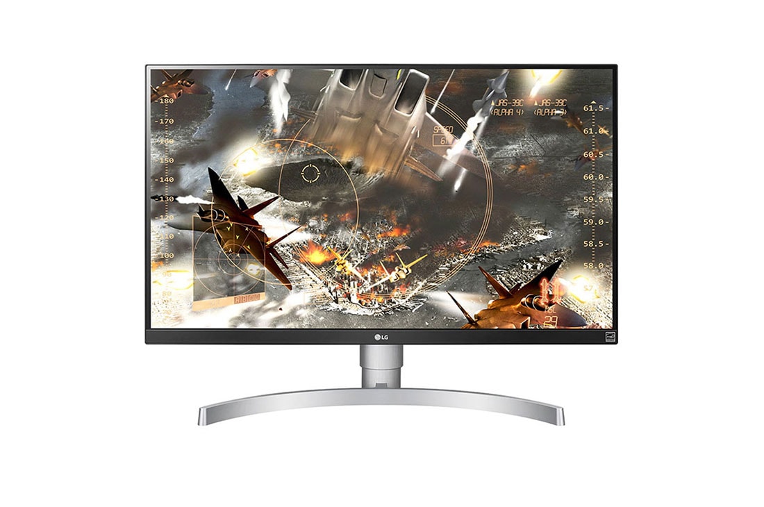LG 27 collu UHD 4K monitors, 27UL650-W