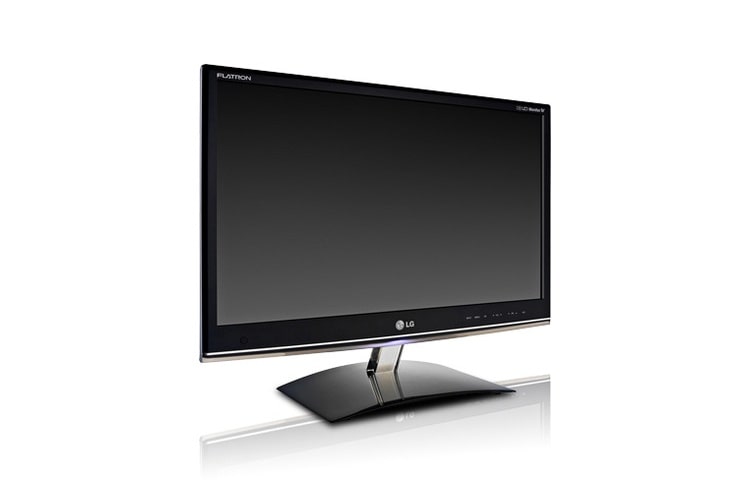 LG 23'' 3D LED LCD TV monitors, Cinema 3D, 2D konvertēšana uz 3D, HDMI savienojums, DTV uztvērēju, Surround X, DM2350D, thumbnail 3