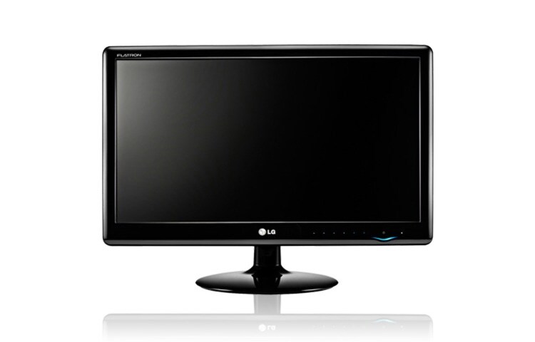LG 23'' LED LCD monitors, dzidrs un spilgts attēls, SUPER+ izšķirtspēja, neticami plāns korpuss, E2350VR