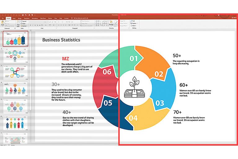 Salīdzinošs attēls ar labo pusi lasīšanas režīmā un kreiso pusi bez lasīšanas režīma piemērošanas.