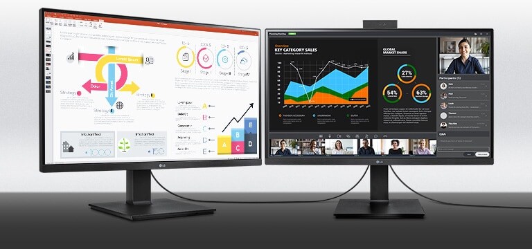 QHD IPS displejs nodrošina plašu skata leņķi.