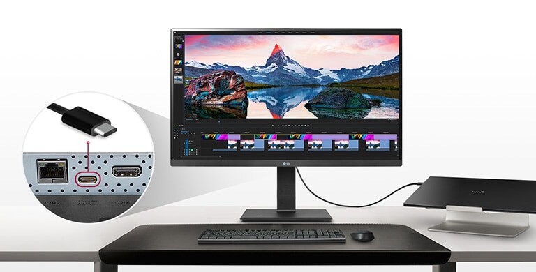 USB Type-C™ nodrošina vieglu vadību un savienojamību.