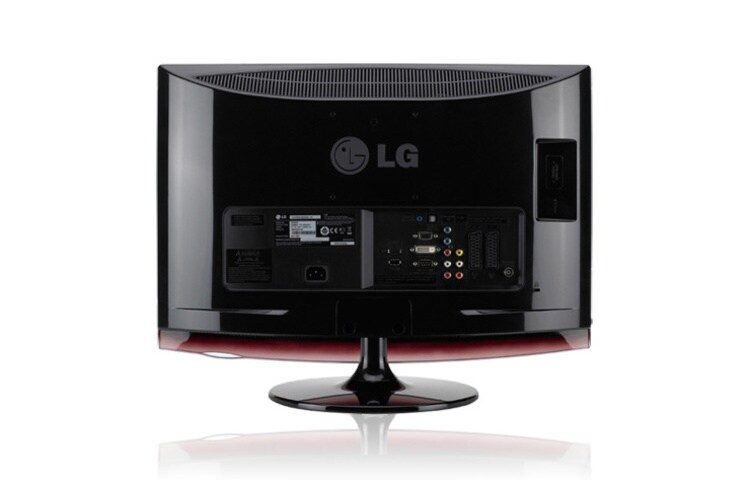 LG 20'' LCD monitors, dinamiska skaņa ar SRS TruSurround HD, īsts televizors ar DTV uztvērēju, teicama savienojamība vairāk izklaides ierīču pievienošanai, M2062D, thumbnail 4