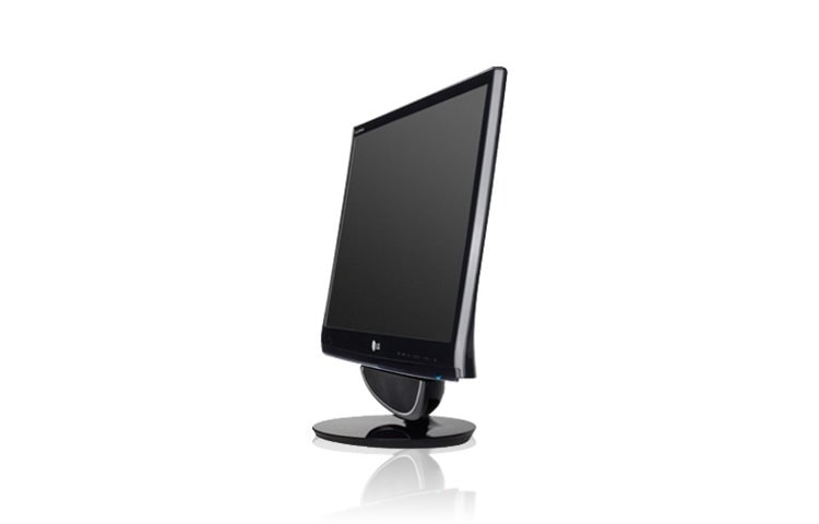 LG 22'' LED LCD monitors, izcila attēla kvalitāte, īsts televizors ar DTV uztvērēju, teicama savienojamība vairāk izklaides ierīču pievienošanai, M2280DF, thumbnail 3