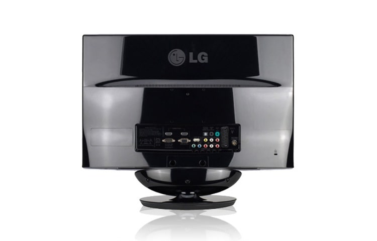 LG 22'' LED LCD monitors, izcila attēla kvalitāte, īsts televizors ar DTV uztvērēju, teicama savienojamība vairāk izklaides ierīču pievienošanai, M2280DF, thumbnail 6