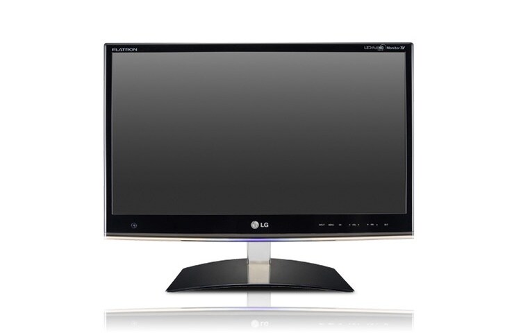 LG 23'' LED LCD monitors, Full HDTV ar DTV uztvērēju, Surround X, videi draudzīgs, M2350D