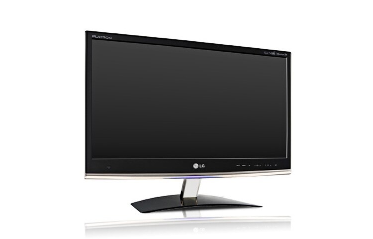 LG 23'' LED LCD monitors, Full HDTV ar DTV uztvērēju, Surround X, videi draudzīgs, M2350D, thumbnail 2
