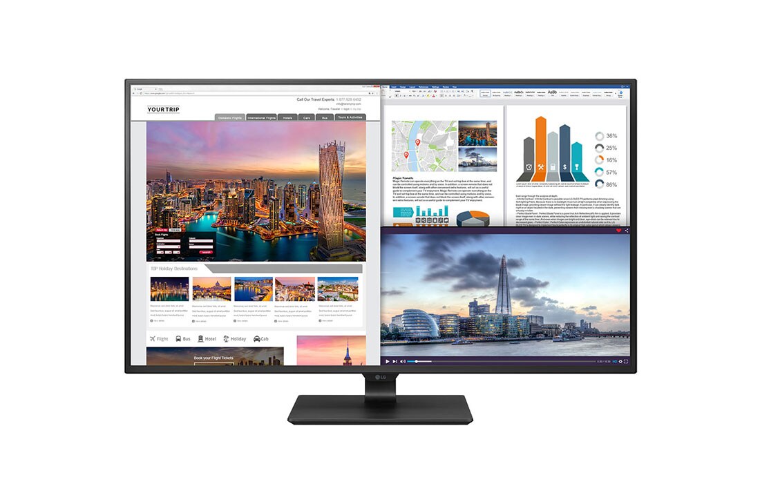 LG 43'' vairākuzdevumu 4K monitors, 43UD79-B