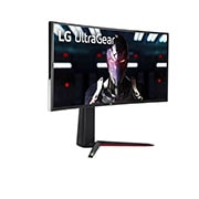 LG 34 collu UltraGear™ monitors spēlēm, Skats rakursā, 34GN850-B, thumbnail 4