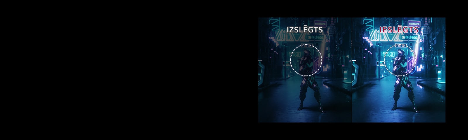 Tumsā uzbrūc pirmais