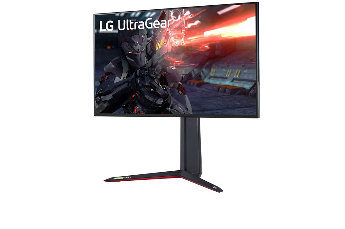 LG 27 collu UltraGear™ monitors spēlēm, sānu skats +15 grādu leņķī, 27GN950-B, thumbnail 2