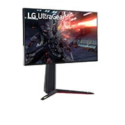 LG 27 collu UltraGear™ monitors spēlēm, sānu skats +15 grādu leņķī, 27GN950-B, thumbnail 3