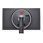 LG 27 collu UltraGear™ monitors spēlēm, pietuvināts skats no mugurpuses ar Sphere Lightning 2.0 baltā un sarkanā krāsā, 27GN950-B, thumbnail 11