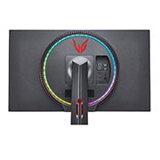 LG 27 collu UltraGear™ monitors spēlēm, pietuvināts skats no mugurpuses ar Sphere Lightning 2.0 varavīksnes krāsās, 27GN950-B, thumbnail 12