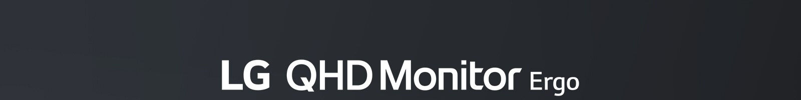 LG QHD Monitor Ergo monitors