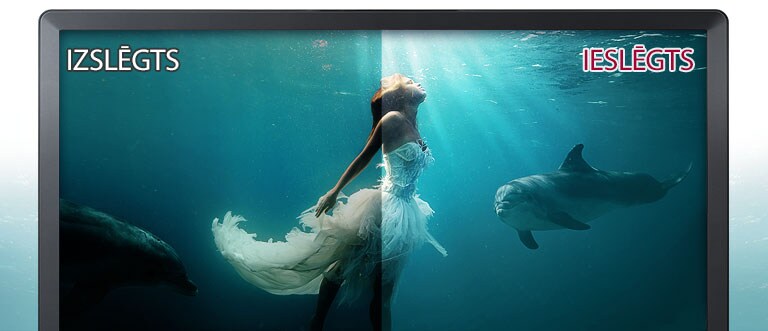 Izveidojiet savu mājas kinozāli, izmantojot kinoteātra režīmu