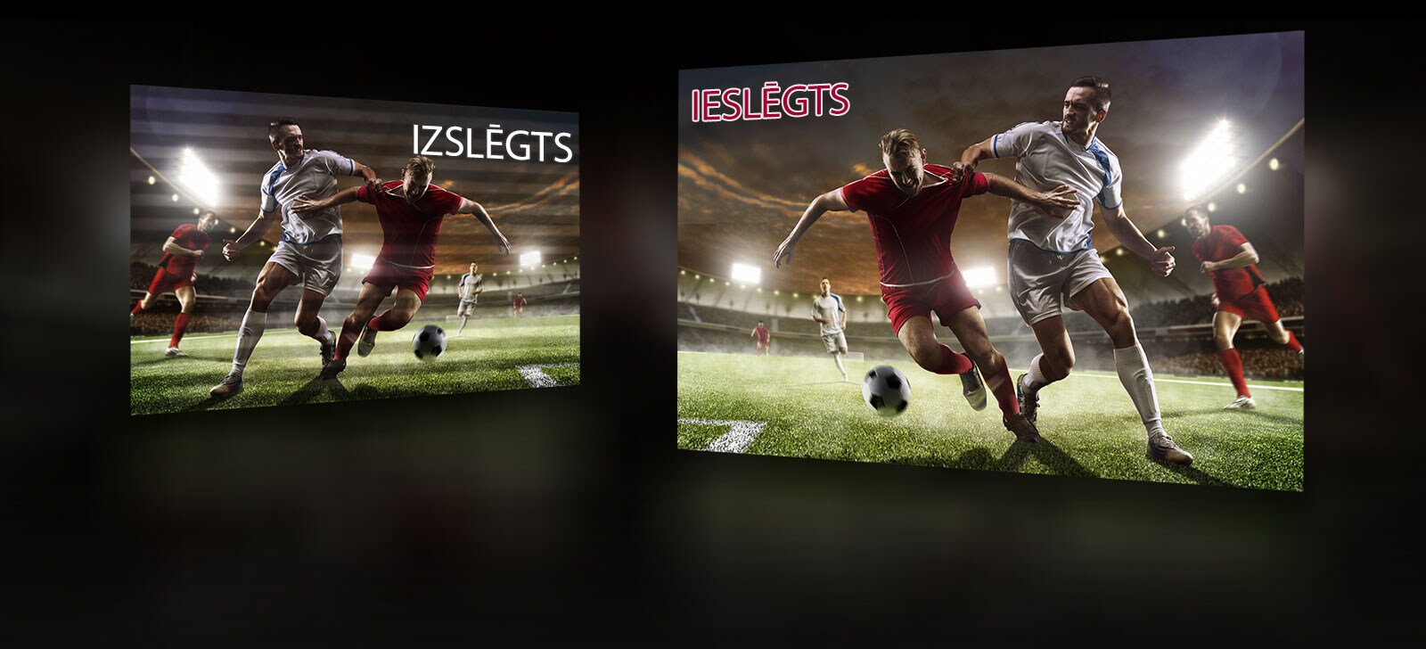 Tehnoloģija Flicker Safe mazina acu nogurumu