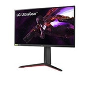 LG Ar NVIDIA® G-SYNC® saderīgs 27'' UltraGear™ Nano IPS 1 ms monitors spēlēm, sānu skats -15 grādu leņķī, 27GP850-B, thumbnail 2