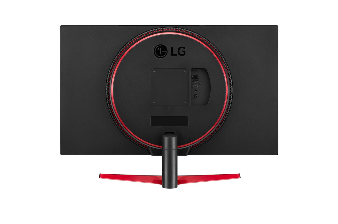 LG 32 collu UltraGear™ monitors spēlēm, skats no aizmugures, 32GN500-B, thumbnail 6