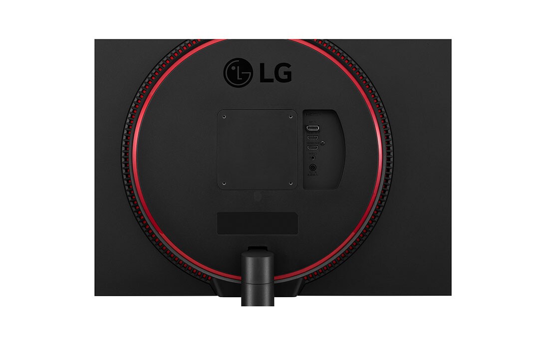 LG 32 collu UltraGear™ monitors spēlēm, Skats uz portiem tuvplānā, 32GN500-B, thumbnail 8