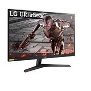LG 32 collu UltraGear™ monitors spēlēm, sānu skats +15 grādu leņķī, 32GN500-B, thumbnail 3