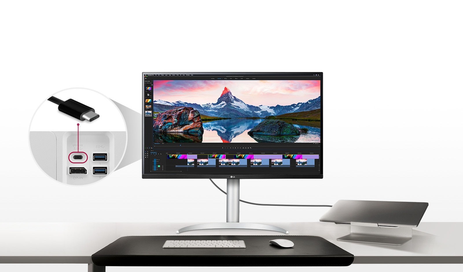 USB Type-C™ nodrošina vieglu vadību un savienojamību